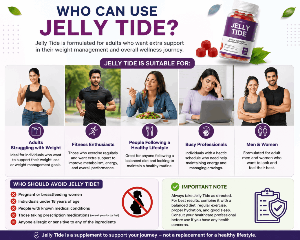 who can use jelly tide
